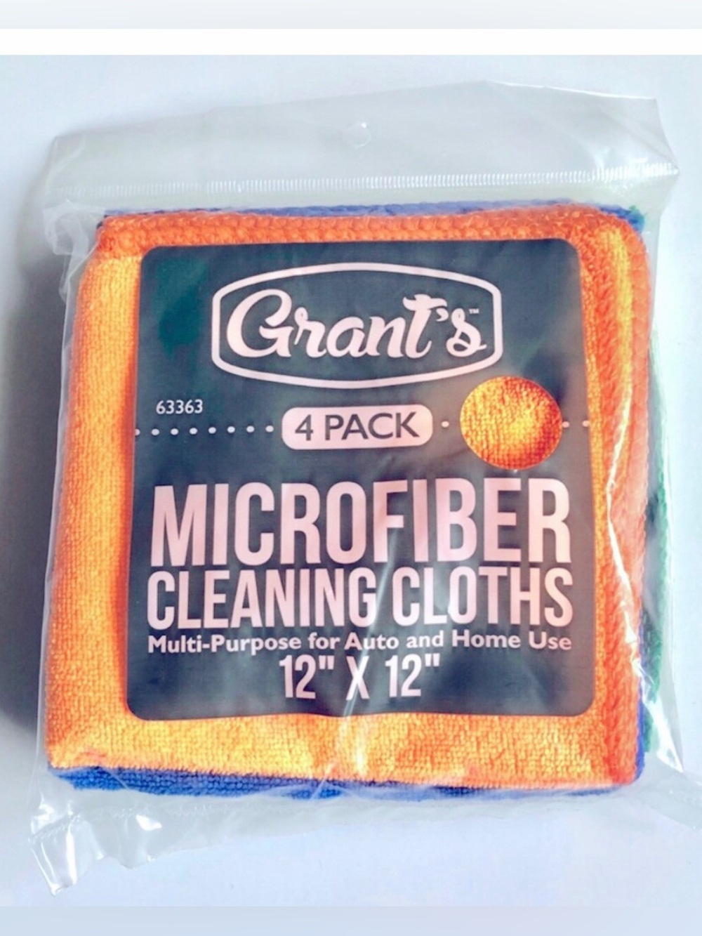 3/$15 NEW Microfiber Towels Cleaning Cloths 12”x 12”, SET OF 4, Different Colors